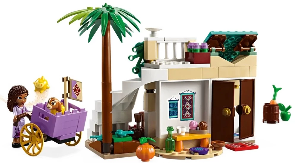 Constructor Lego Disney Asha in the City of Rosas 43223 de la 6+ ani photo 3