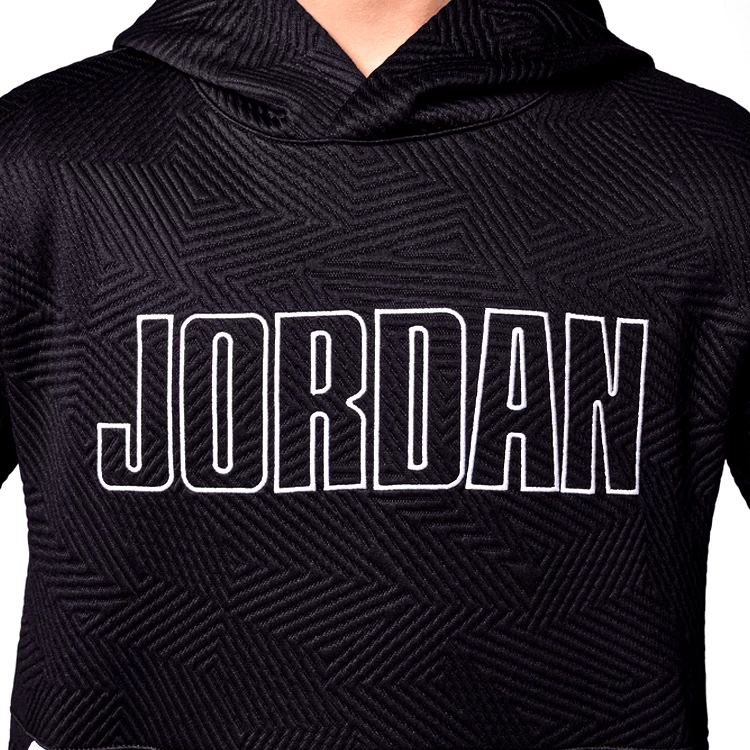 Hanorac Nike JDB MJ SNEAKER SCHOOL JACQU / Barbati / M / Negru photo 4