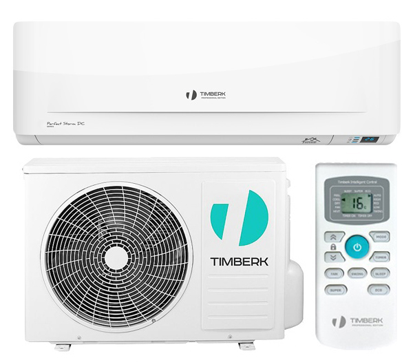 Aparat de aer conditionat Timberk AC TIM 24HDN S23 24000 BTU / 70 m2 / Invertor / R410а / A photo 1 Aparat de aer conditionat Timberk AC TIM 24HDN S23 24000 BTU / 70 m2 / Invertor / R410а / A photo 1