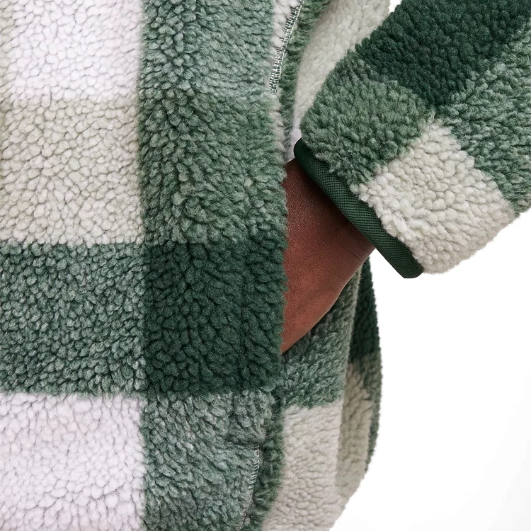 Мужская Толстовка Nike M NK CLUB SSNL WNTRZD AOP HZ S Белый/Зеленый photo 4