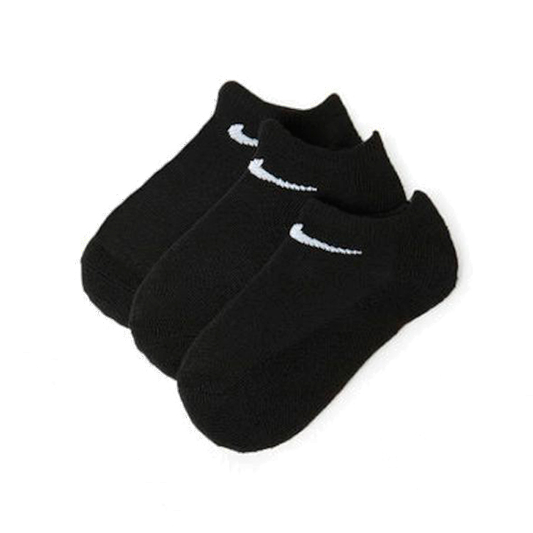 Носки Мужской Nike NIKE BASIC NO SHOW 3PK 5-7 Черный photo 3