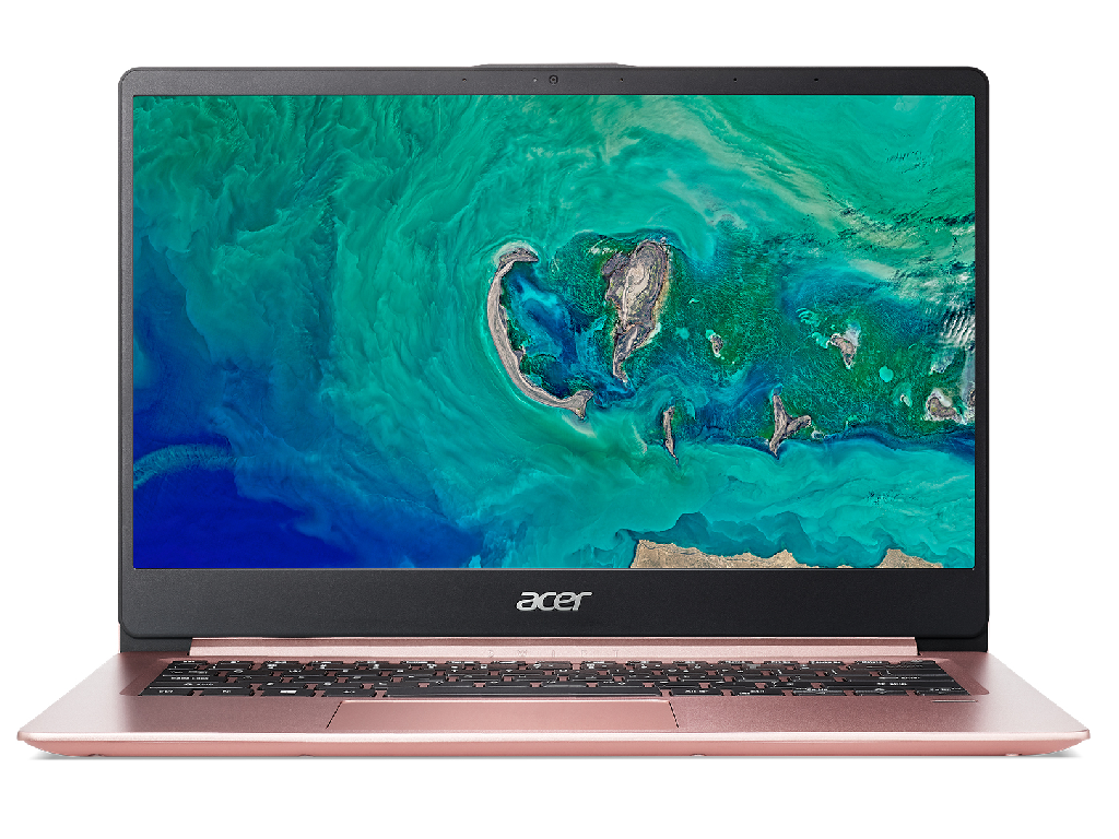ACER Swift 1 Sakura Pink (NX.A9UEU.00D), 14.0" IPS FHD (Intel Pentium Silver N6000 4xCore 1.1-3.3GHz, 8GB (1x8) LPDDR4 RAM, 512GB PCIe NVMe SSD, Intel UHD Graphics, CR, WiFi6-AX/BT5.1, FPS, Backlit, 3cell, HD Webcam, RUS, No OS, 1.3kg, 14.95mm) photo 1