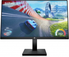 27.0 HP IPS LED X27 Gaming Black (1ms, 1000:1, 400cd, 1920x1080, 178°/178°, 165Hz Refresh Rate, AMD Free-Sync Premium, HDMI2.0, DisplayPort, Audio Line-out, Height Adjustment, Pivot, VESA) thumbnav 1