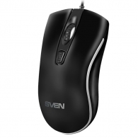 Оптическая Мыши SVEN RX-530S / 1200 dpi / USB / Black thumbnav 3