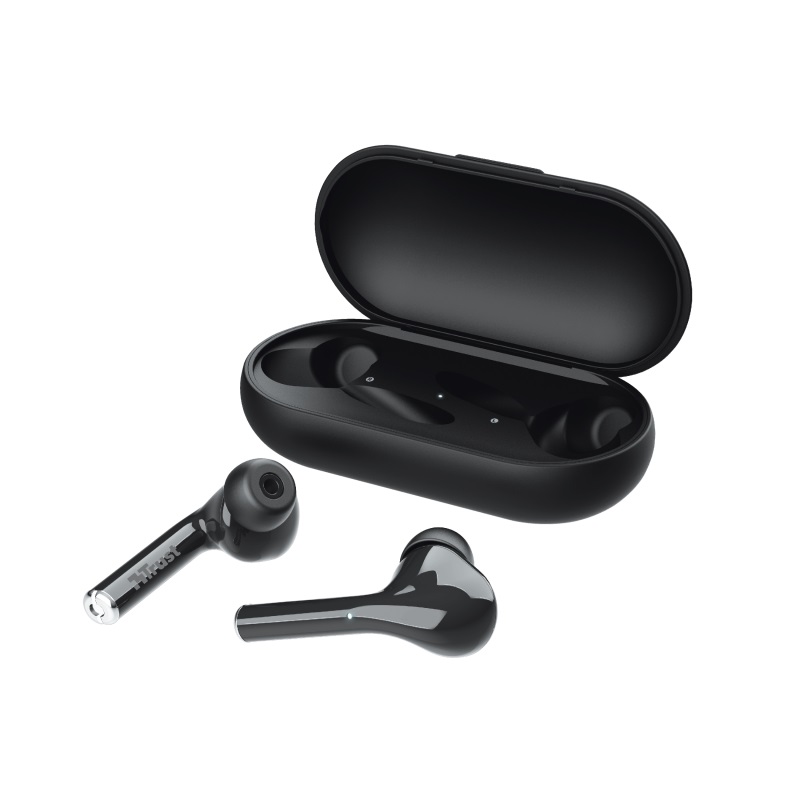 Casti Trust  Nika Touch Bluetooth / Black photo 3