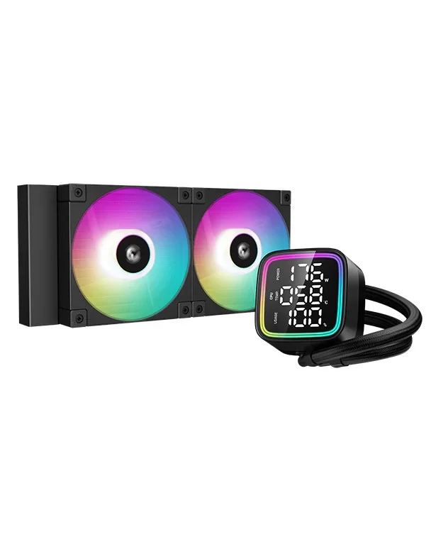 Sisteme de racire DEEPCOOL LD240/ Universal/ 280W/ <38.71dBA/ 72.04 CFM/ Black photo 1