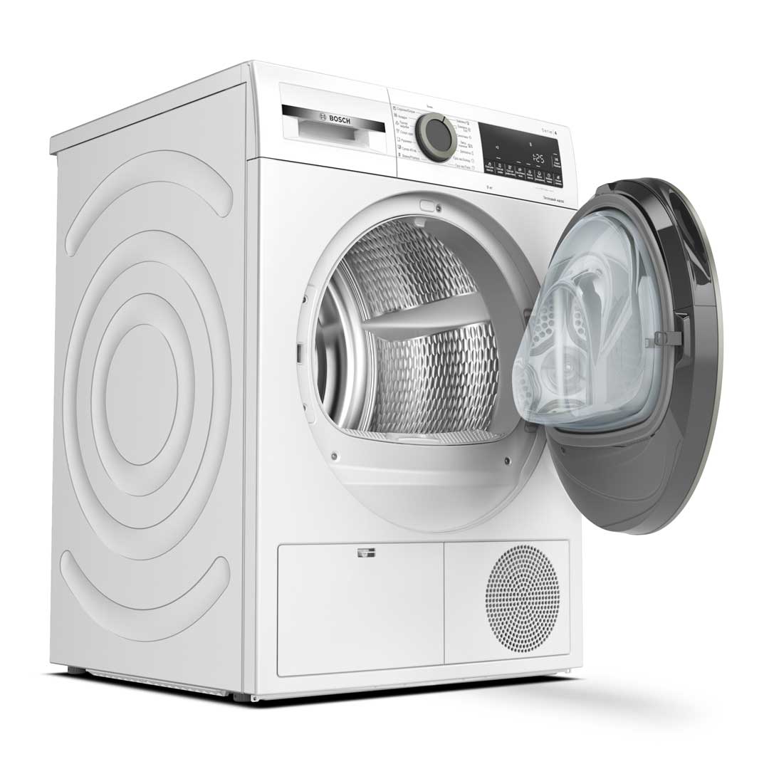 Сушильная машина Bosch WQG14200UA / 9 кг / A++ / Белый photo 4