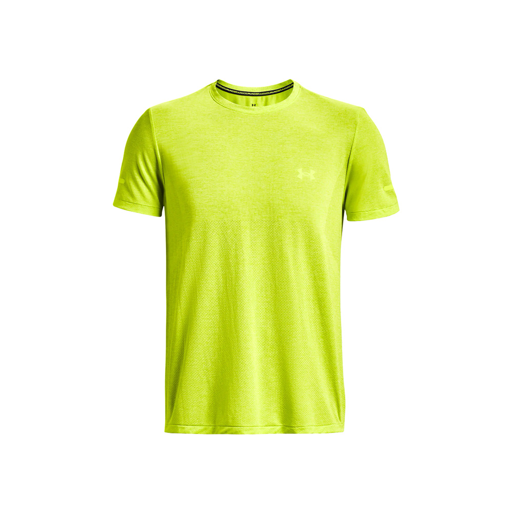 Tricou bărbătesc Under Armour UA M SEAMLESS STRIDE SS L Galben photo 1 Tricou bărbătesc Under Armour UA M SEAMLESS STRIDE SS L Galben photo 1
