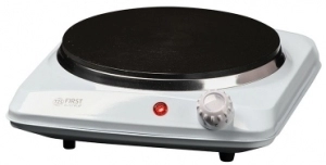 Плита настольная электрическая First FA50824, 1 конфорок, 1500 Вт, Белый 