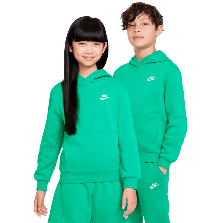 Hanorac Nike K NSW CLUB FLC HDY LBR / Barbati / XS / Verde photo 4