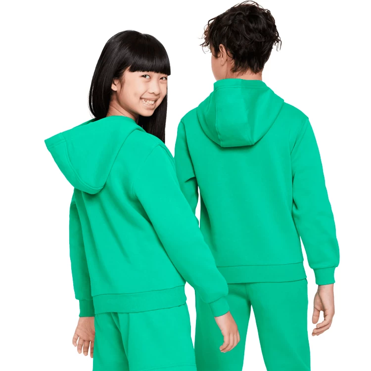 Hanorac Nike K NSW CLUB FLC HDY LBR / Barbati / XS / Verde photo 5