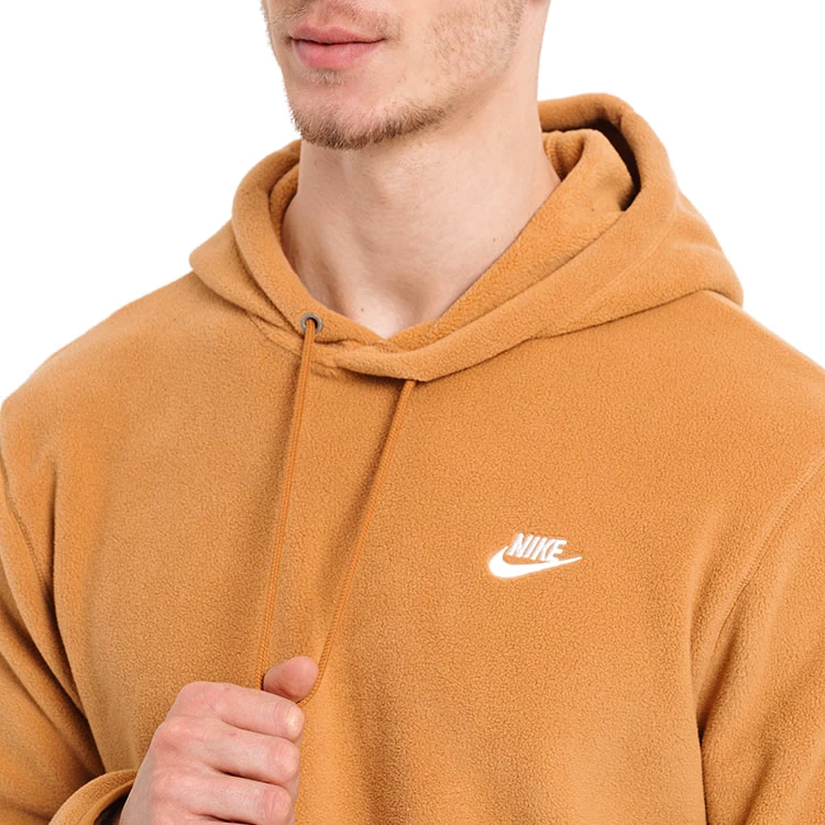 Мужская Толстовка Nike M NK CLUB WINTERIZED PO HOODIE M Коричневый photo 4