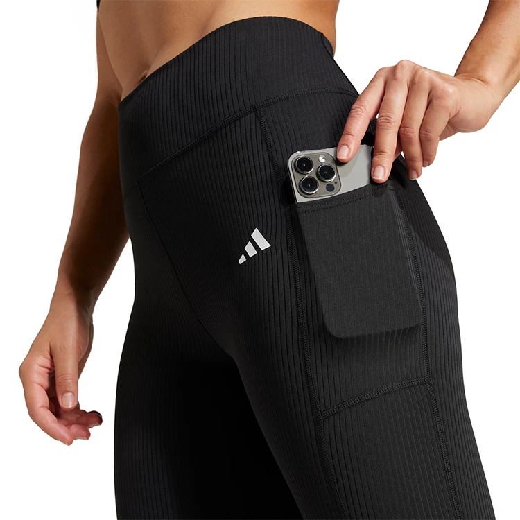 Легинсы Adidas OPT RIB 7/8 L / Женский / L / Черный photo 5