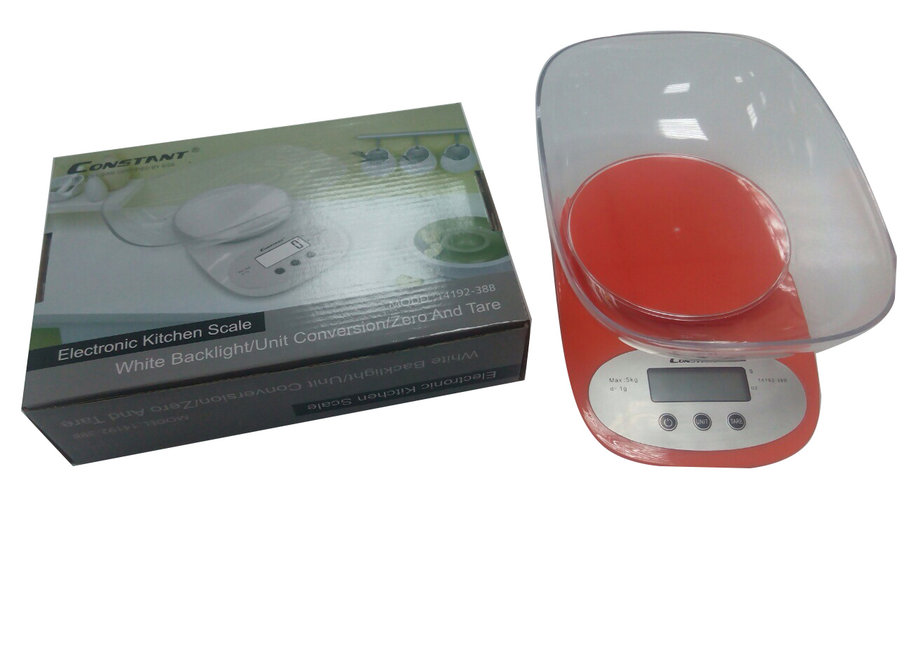 Cintar p/u bucatarie Nova Scale124, 5 kg, Rosu/verde/alb photo 1 Cintar p/u bucatarie Nova Scale124, 5 kg, Rosu/verde/alb photo 1