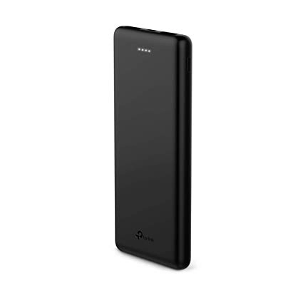 10000mAh Power Bank - TP-Link TL-PB10000, Black, Power Capacity: 10000mAh, Portable Battery Charger - for device with USB port, I/O: USB1 5V/1A, USB2 5V/2.1A, USB1+2 5V/2A(Max) photo 1