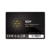 2.5" SSD 128GB  Silicon Power  Ace A58, SATAIII, SeqReads: 560 MB/s, SeqWrites: 530 MB/s, Controller Phison S11, MTBF 1.5mln, SLC Cash, BBM, Internal Auto-Copy Technology, SP Toolbox, 7mm, 3D NAND TLC 