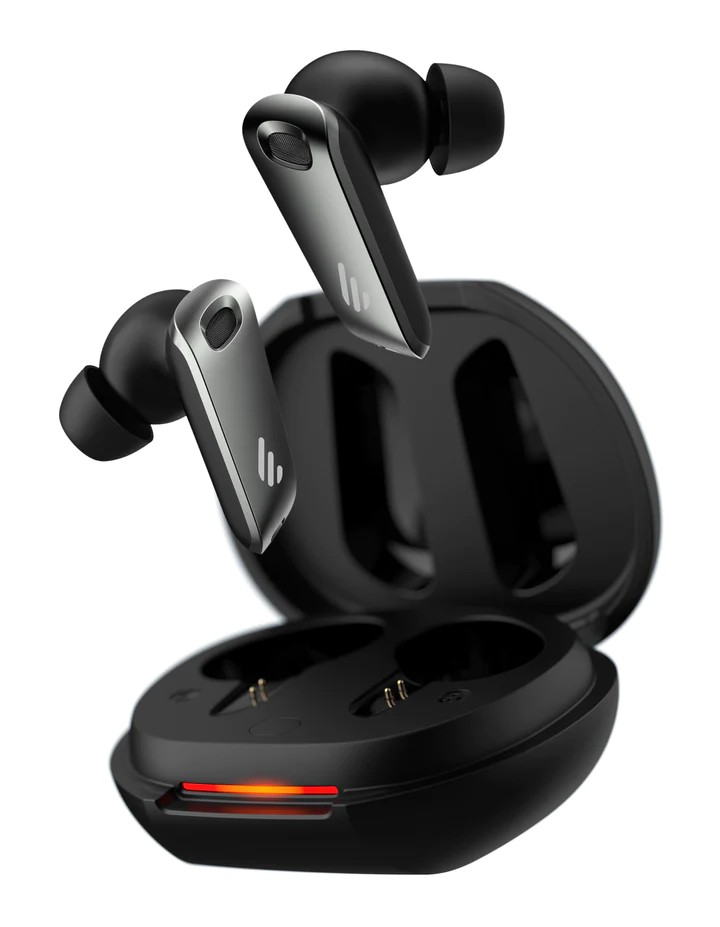 Edifier NeoBuds Pro Black True Wireless Stereo Earbuds,Touch, Bluetooth v5.0 aptX, LDAC and LHDC, IP54 Dust and Water Resistance, Germ-proof Ear-Tips, ANC, Up to 10m connection distance, 6+18 hours of continuous playback, ergonomic in-ear photo 1