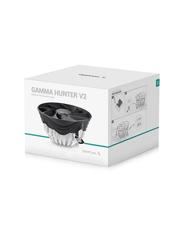 Кулер DEEPCOOL GAMMA  HUNTER V2/ 95W/ Universal/ 1600rpm/ 21dBA/ 55.5 CFM photo 6