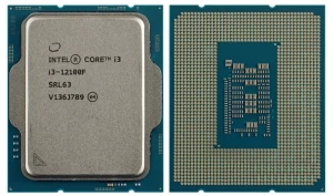 Intel® Core™ i3-12100F, S1700, 3.3-4.3GHz, 4C(4P+0Е) / 8T, 12MB L3 + 5MB L2 Cache, No Integrated GPU, 10nm 60W, Box thumbnav 2