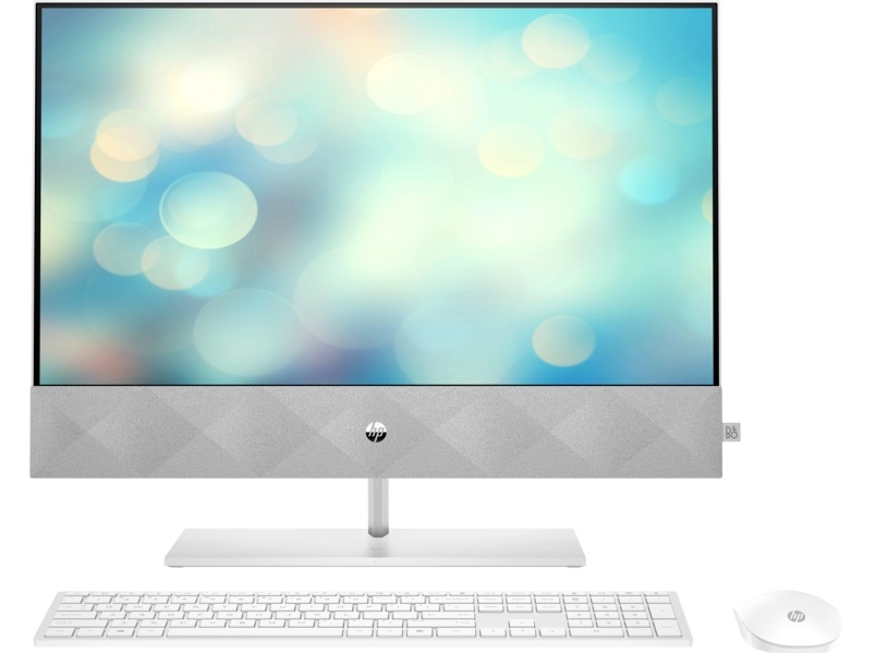All-in-One PC 27” HP Pavilion 27-ca1031ci / AMD Ryzen 5 5625U / 8GB / 256GB SSD / White photo 1