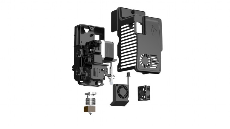 Gembird 3D Printer Flashforge Creator3 Pro, FFF, Fully-Closed Design & Auto-Temperature Control System, Very Large Build Size, Connection USB stick / Ethernet / WIFI, Filament detecting sensor, Printing speed: 10~150 mm, Filament: PLA/ABS/PETG/PA/PC/HIPS/ photo 12