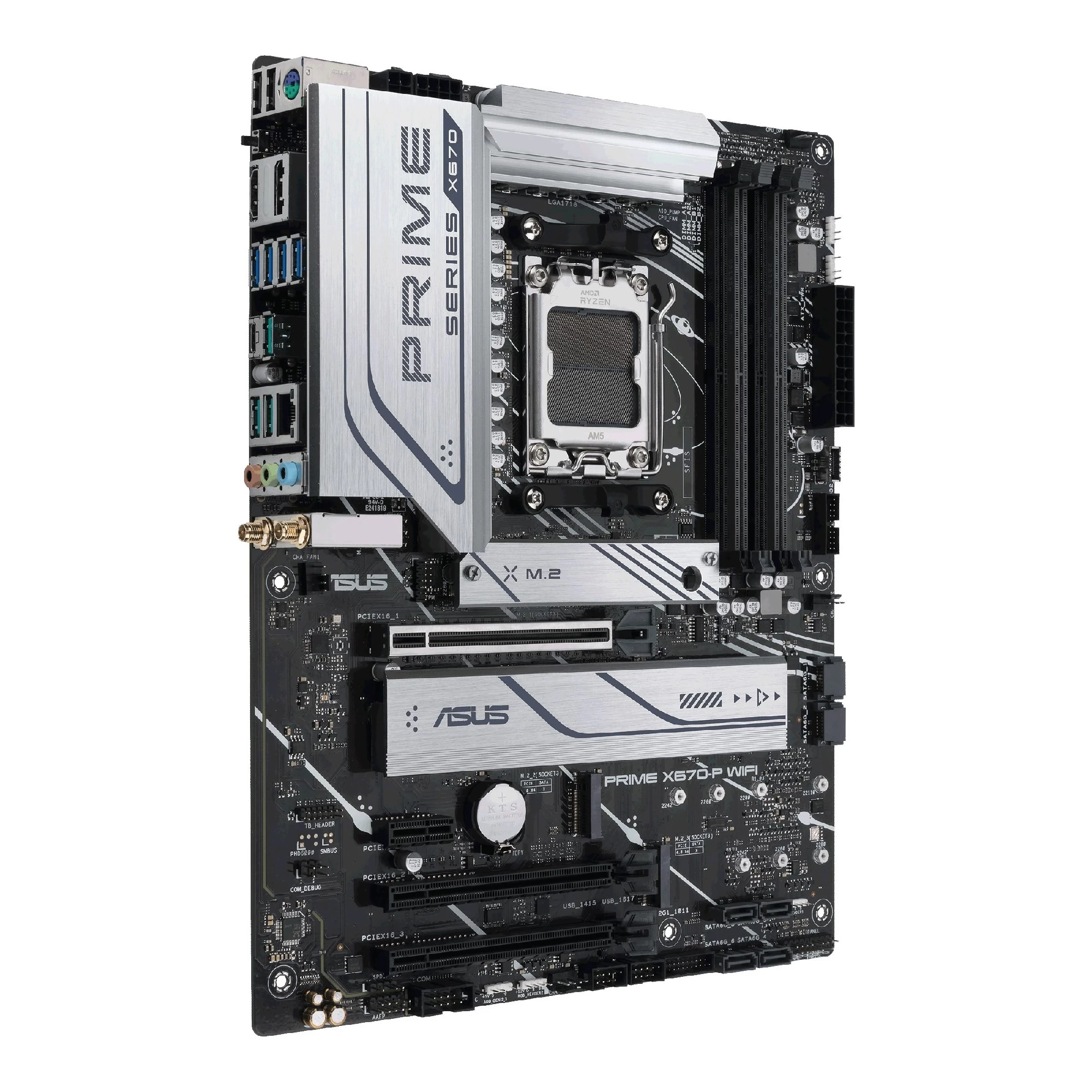 Placa de baza ASUS PRIME X670-P WIFI / AM5 / AMD X670 / DDR5 / ATX photo 3