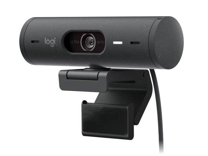 Camera web Logitech Brio 500 / 1080p / auto light correction / 4MP / stereo mic / USB-C / Graphite photo 1