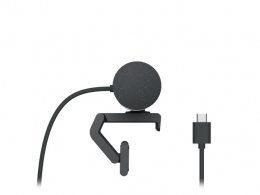 Camera web Logitech Brio 500 / 1080p / auto light correction / 4MP / stereo mic / USB-C / Graphite thumbnav 6