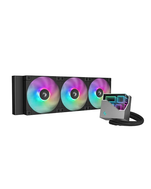 Sisteme de racire DEEPCOOL LT360 ARGB/ Universal/ <38.71dBA/ 72.04 CFM/ Black photo 1