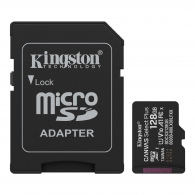 Карта памяти microSD  128GB Kingston Canvas Select Plus, 150MB/s + SD adapter thumbnav 2