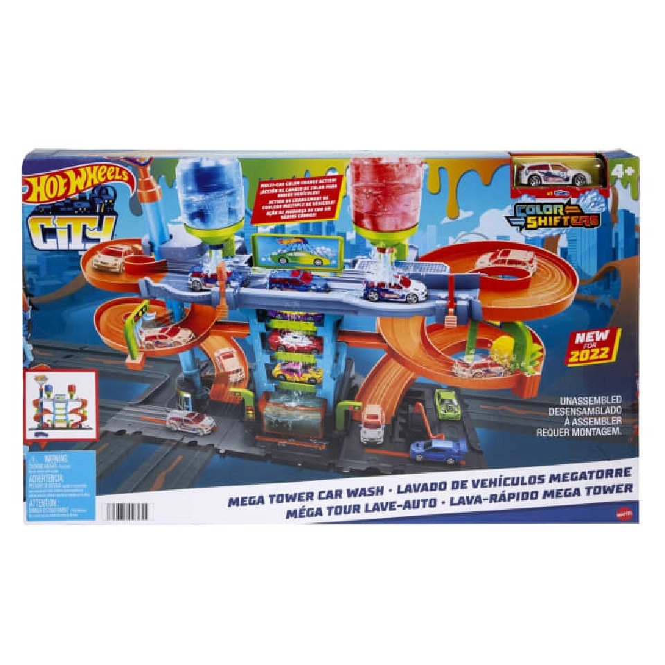 Mattel HDP05 HW Mega Auto Spalatorie photo 1