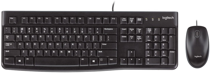 Клавиатура и мышь проводные Logitech MK120 photo 1