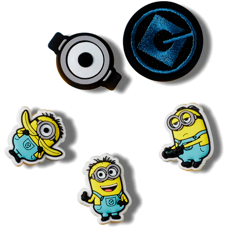 Джибитсы Crocs Minions 5 Pack photo 