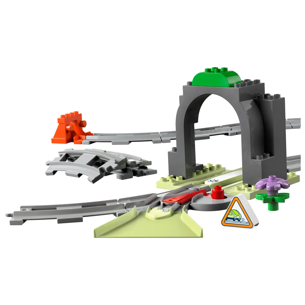 Constructor Lego Duplo Train Tunnel and Tracks Expansion Set 10425 de la 2+ ani photo 2