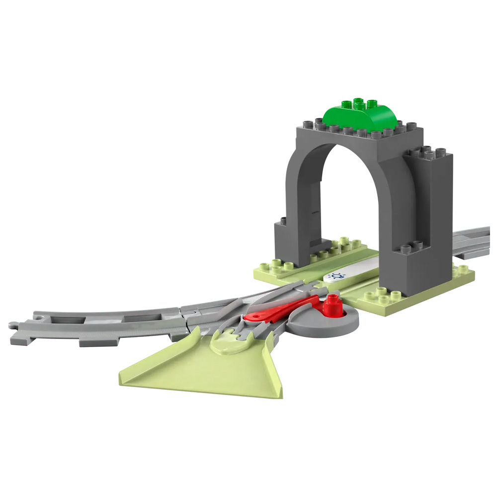 Constructor Lego Duplo Train Tunnel and Tracks Expansion Set 10425 de la 2+ ani photo 3