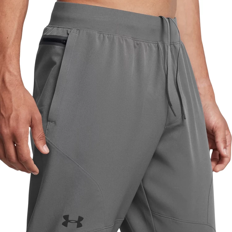 Pantaloni Under Armour UA UNSTOPPABLE TAPERED PANTS S Gri Barbati photo 4