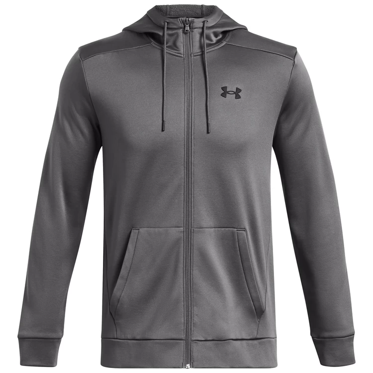 Hanorac pt bărbați Under Armour UA Armour Fleece FZ Hoodie XXL Gri photo 4