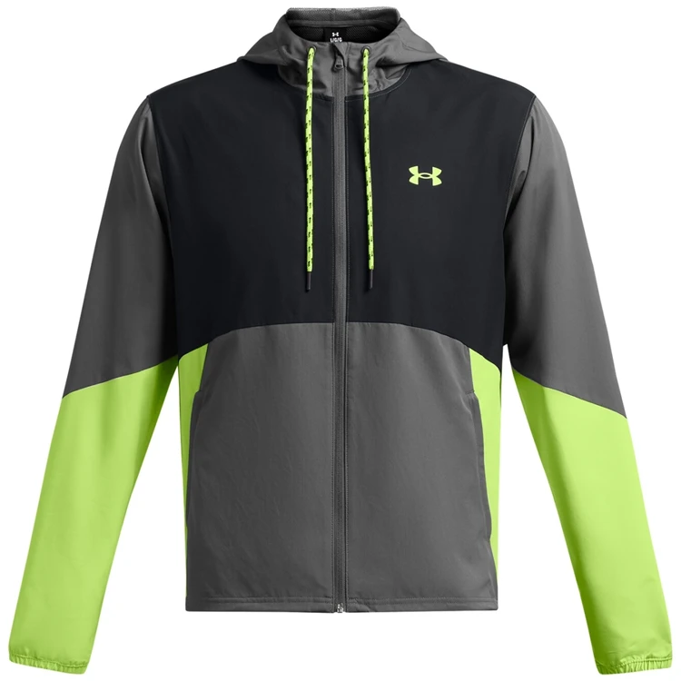 Jachetă Under Armour UA LEGACY WINDBREAKER XS Gri-verde pentru bărbați  photo 5