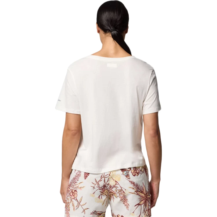Футболка Columbia Ruby Springs Graphic Scoop Neck Short Sleeve Shirt XS Белый Женский photo 4