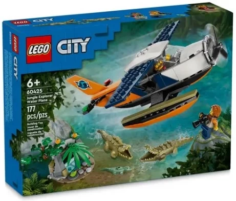 Constructor Lego City Jungle Explorer Water Plane 60425 de la 6+ ani photo 1