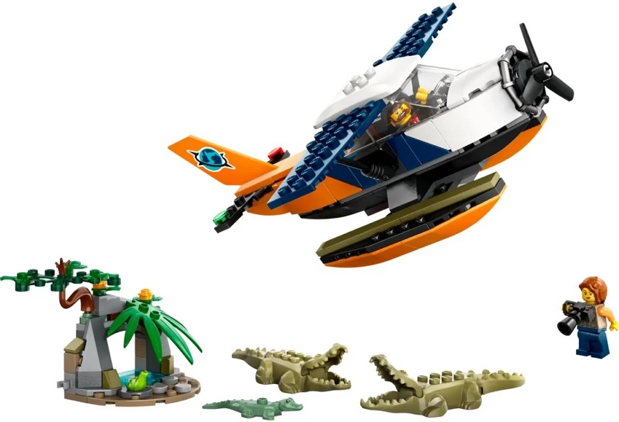 Constructor Lego City Jungle Explorer Water Plane 60425 de la 6+ ani photo 2