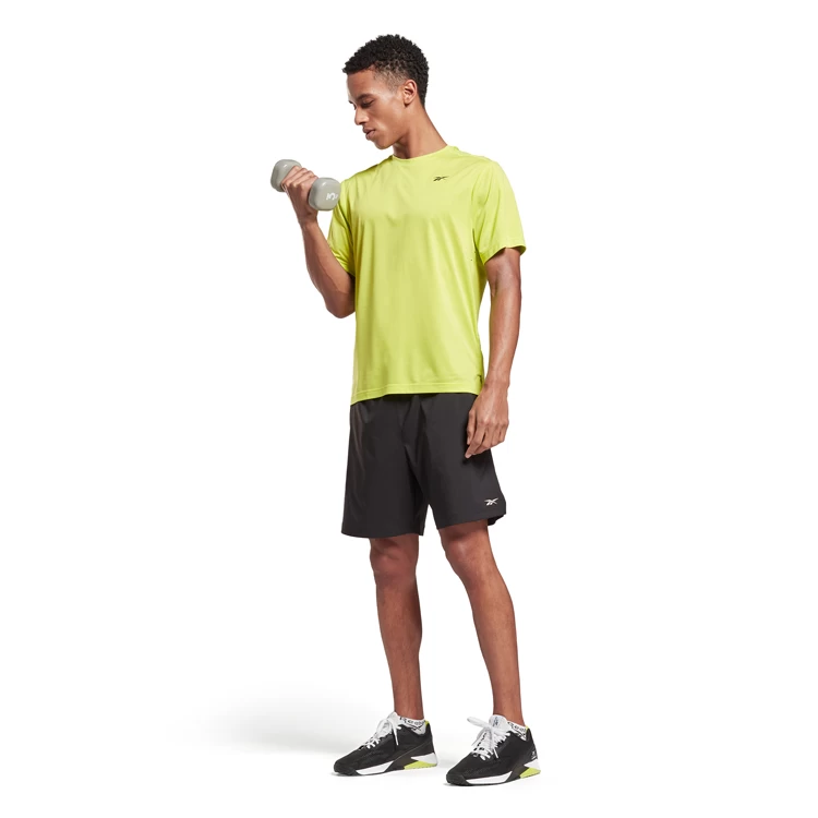 Tricou bărbătesc Reebok UBF Perforated SS T S Galben photo 5