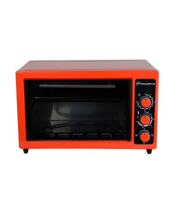Электрическая печь Kubb HB9025, 38 л, 1400 Вт, Красный photo 