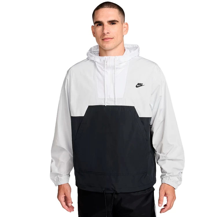 Мужская Толстовка Nike M NK CLUB MARINA ANRK GFX S Белый/Черный photo 5