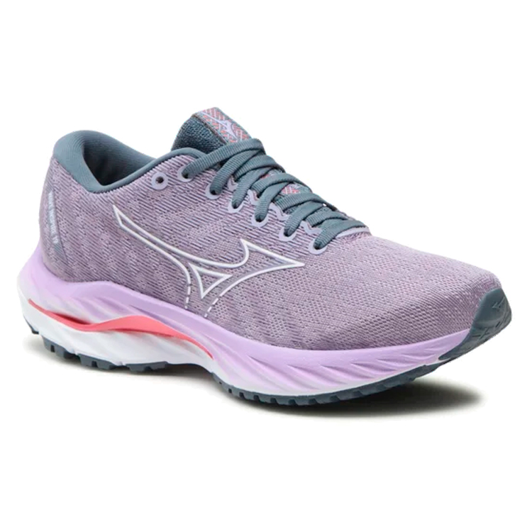Кроссовки Mizuno WAVE INSPIRE 19 / Женский / 39 / Розовый/Белый photo 3
