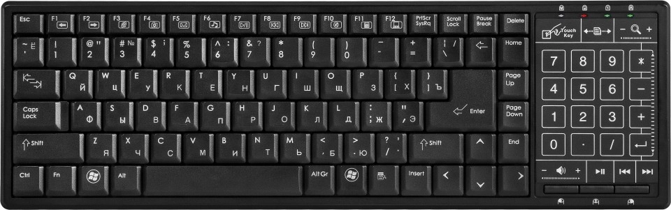 Tastatura fara fir Defender TouchBoard MT-525 Nano / Membrana photo 1