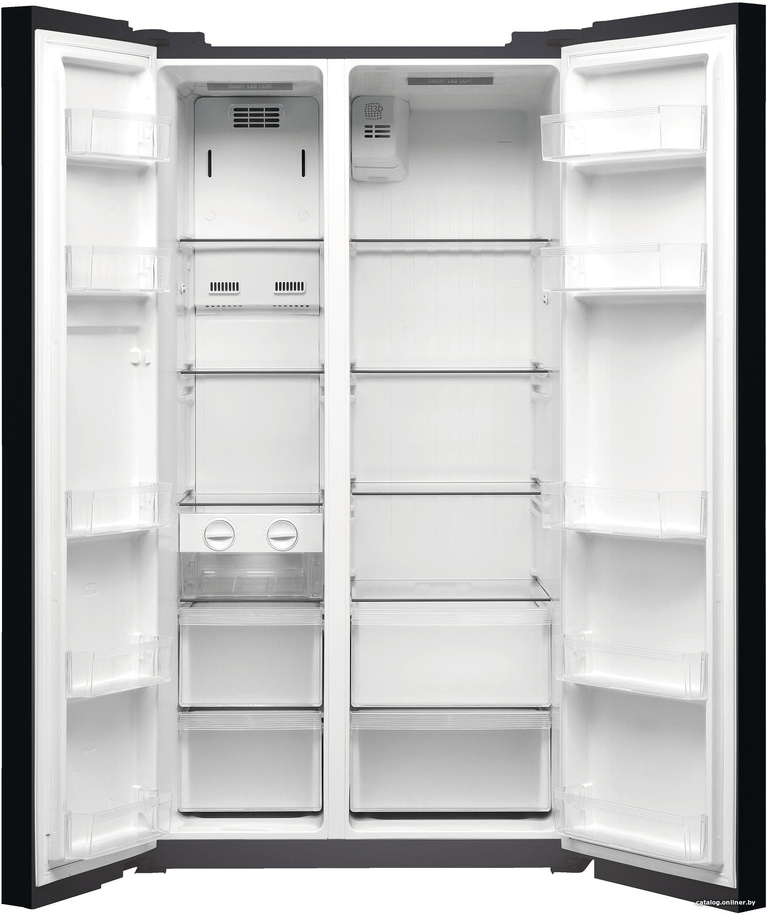 Frigider Side-by-Side Hotpoint - Ariston SXBHAE925 / 510 l / 178 cm / A+ / Negru photo 3