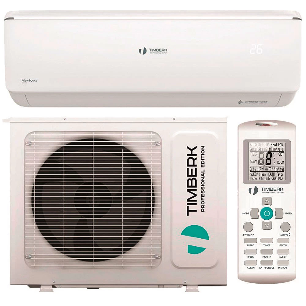 Кондиционер Timberk T-AC12-S27 12000 BTU / 35 м2 / Обычный / R410а / A photo 1