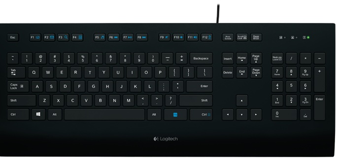 Logitech Keyboard K280e for Business, USB, OEM photo 1
