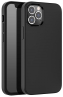 Case  HOCO Pure series for Apple iPhone 13, Black, Liquid silicone material, Skin-friendly feel, Outdoor-grade shock-proof, Anti-drop, Anti-fingerprint thumbnav 1